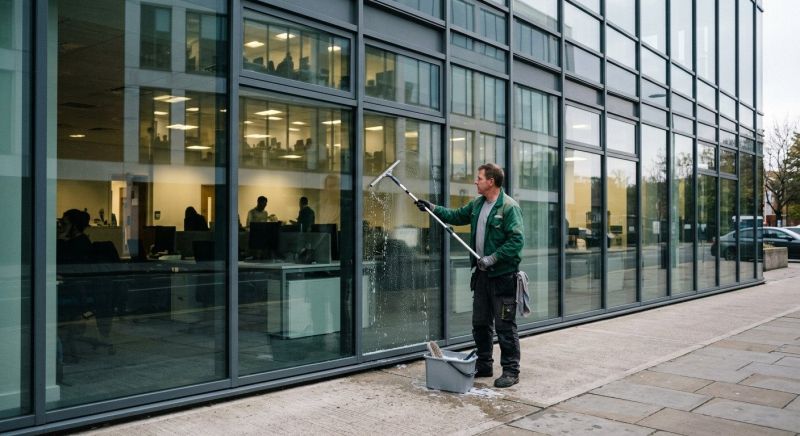 Strip Mall Window Cleaning in Littleton, CO
